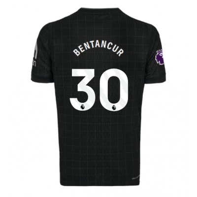 Camiseta Tottenham Hotspur Rodrigo Bentancur #30 Segunda Equipación Replica 2025-26 mangas cortas Camiseta Tottenham Hotspur Rodrigo Bentancur #30 Segunda Equipación Replica 2025-26 mangas cortas